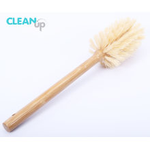 Bathroom Cleaning Toilet Brush with Bamboo Handle